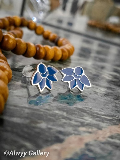 Lotus earring